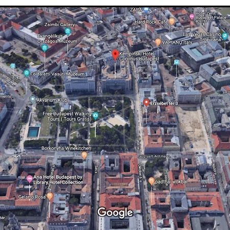City Corso Apartman Budapest Eksteriør billede