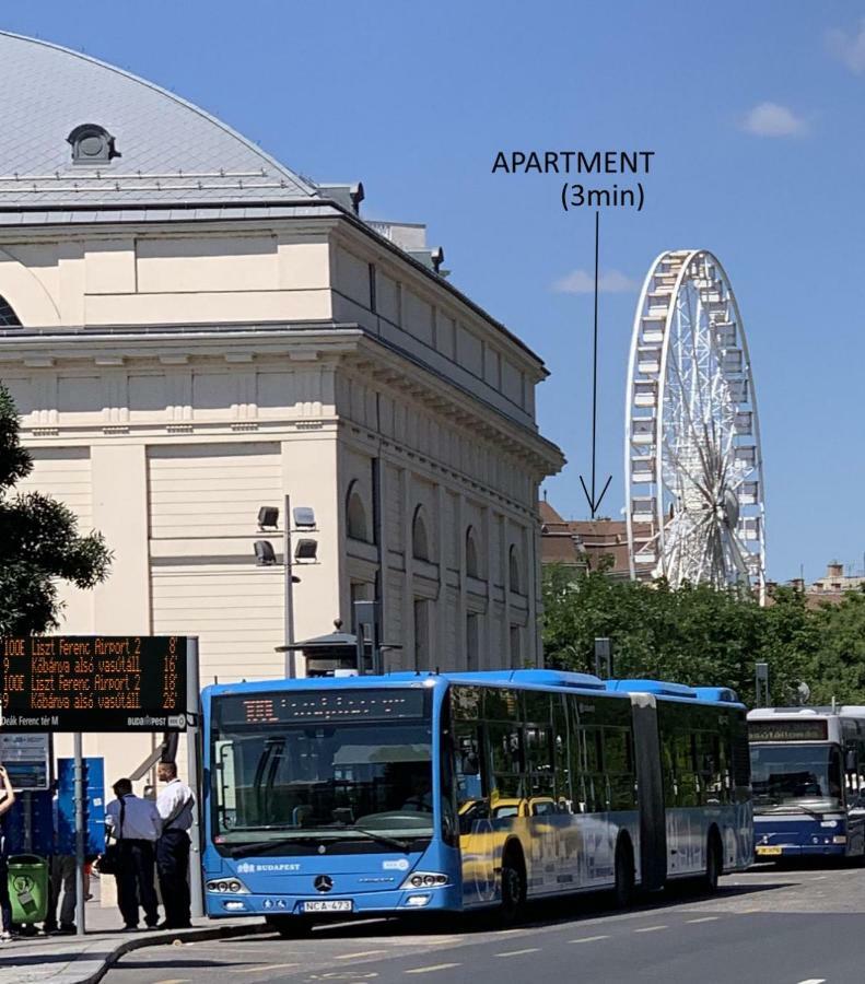 City Corso Apartman Budapest Eksteriør billede